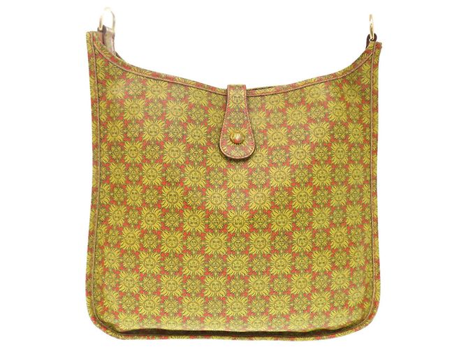 Borsa a Spalla in Pelle Solar Evelyne GM di Hermès Giallo - vista 2
