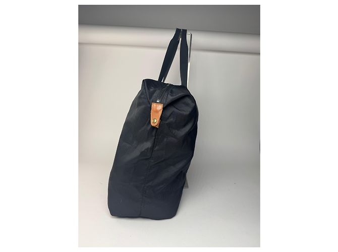 Vintage Courreges Polyester Reisetasche Schwarz - Ansicht 6