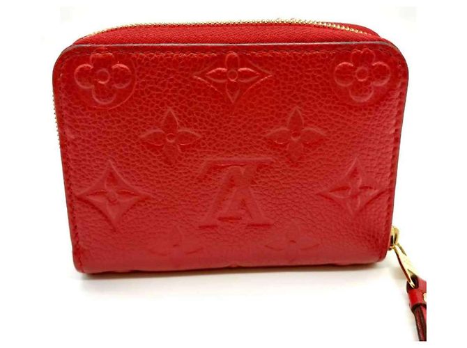 Monedero Zippy Louis Vuitton Roja - vista 2