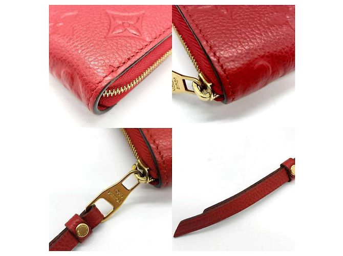 Monedero Zippy Louis Vuitton Roja - vista 5