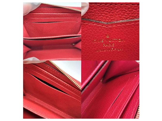Monedero Zippy Louis Vuitton Roja - vista 6
