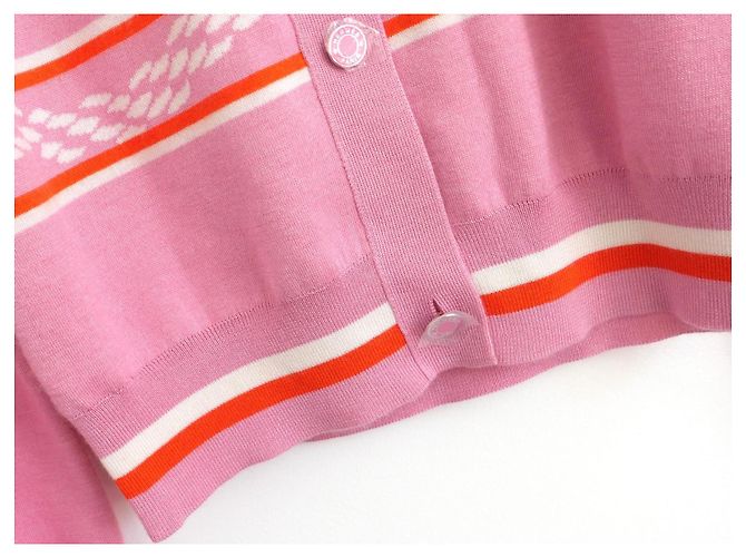 Hemd aus Seide und Kaschmir Chaine d'Ancre Canoe von Hermès Pink - Ansicht 4