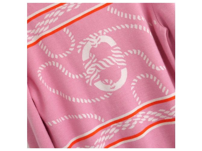 Hemd aus Seide und Kaschmir Chaine d'Ancre Canoe von Hermès Pink - Ansicht 7