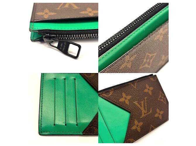Monedero Louis Vuitton Monogram Macassar Verde Monograma - vista 4