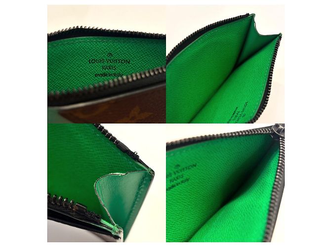 Monedero Louis Vuitton Monogram Macassar Verde Monograma - vista 5