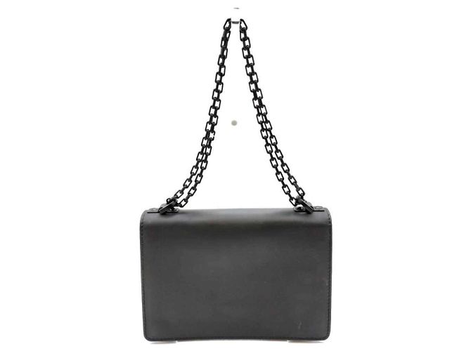 Borsa a spalla Ja Chain Christian Dior in pelle nera Nero - vista 2