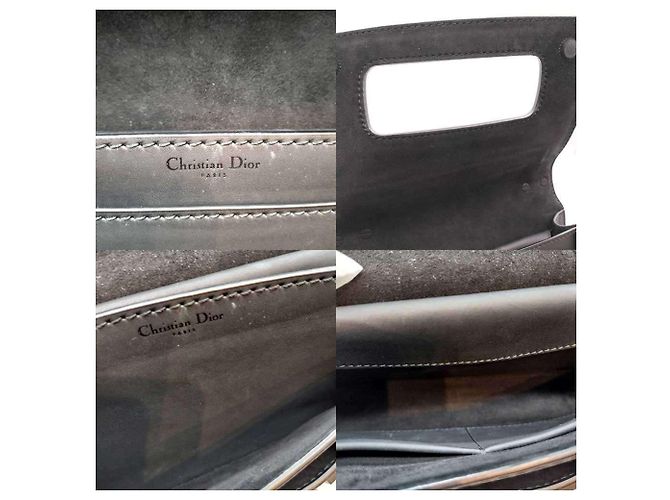 Borsa a spalla Ja Chain Christian Dior in pelle nera Nero - vista 8