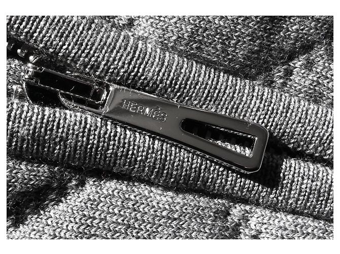 Chaleco sin mangas acolchado Hermès gris - vista 5