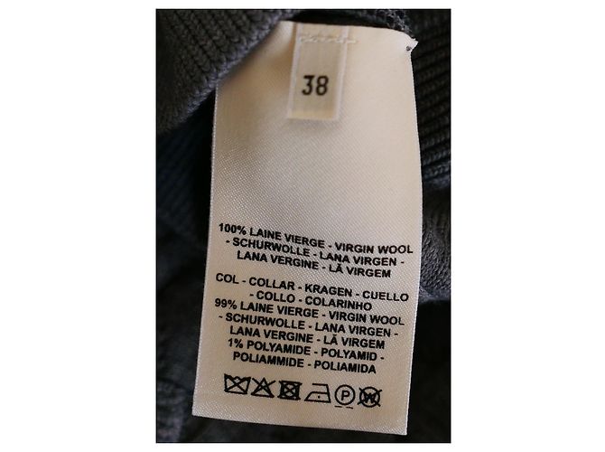 Chaleco sin mangas acolchado Hermès gris - vista 7