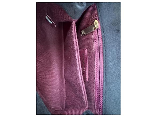 Coco Handle Borsa Chanel Coco Mini in velluto nero - vista 11
