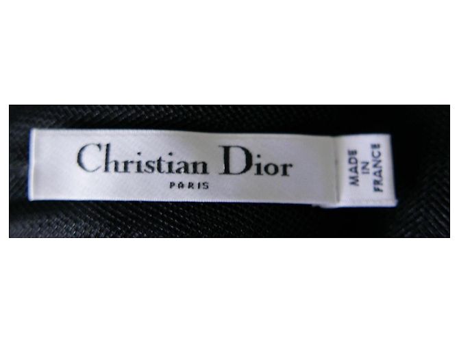 Vestido de Tul Beadado Dior Pre-Otoño 2018 Negro - vista 9