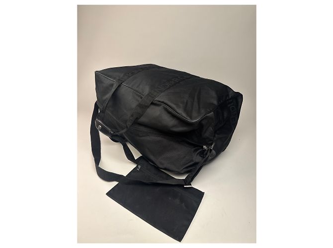Vintage Fendi Polyester 2Way Reisetasche Schwarz - Ansicht 10