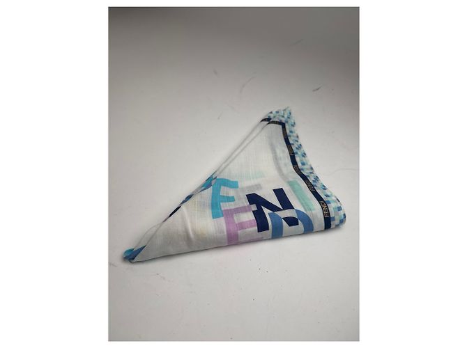Vintage Fendi Schal Mehrfarbig Mehrfarben - Ansicht 9