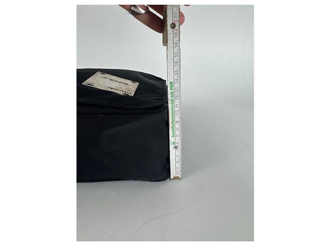 Vintage Fendi 2 Way Polyester Tasche schwarz - Ansicht 12