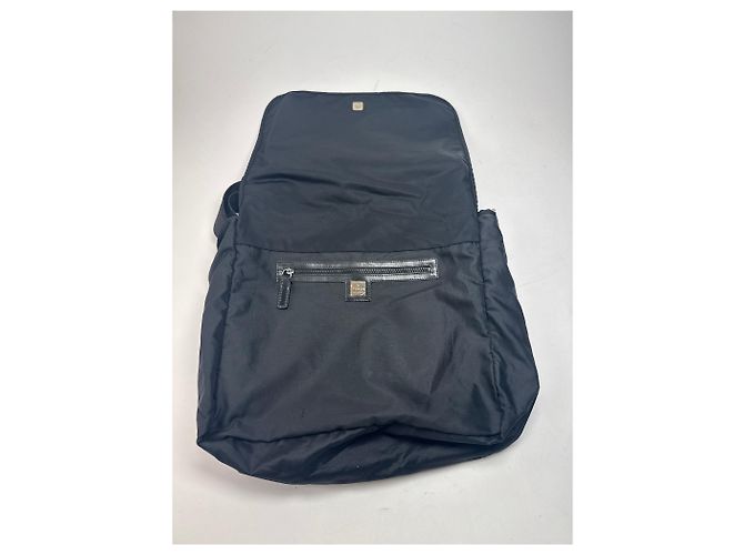 Vintage Fendi 2 Way Polyester Tasche schwarz - Ansicht 3