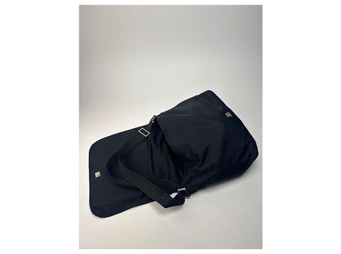 Vintage Fendi 2 Way Polyester Tasche schwarz - Ansicht 5