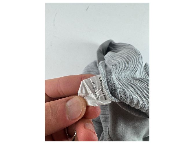 Maglione girocollo vintage Dior grigio M - vista 13