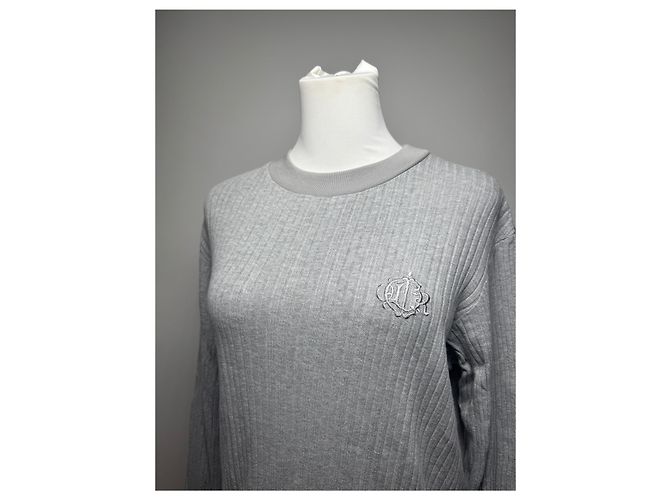 Maglione girocollo vintage Dior grigio M - vista 14