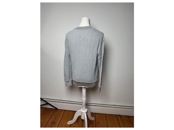 Maglione girocollo vintage Dior grigio M - vista 15