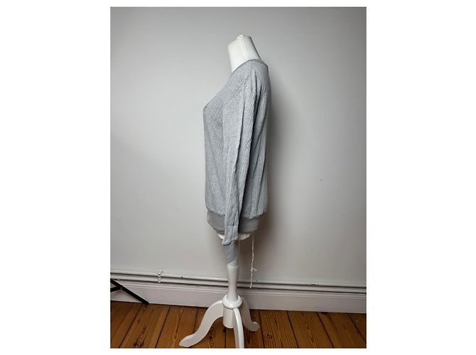 Maglione girocollo vintage Dior grigio M - vista 2