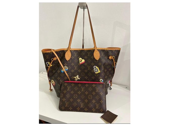 Borsa Louis Vuitton – modello Neverfull MM Marrone - vista 2