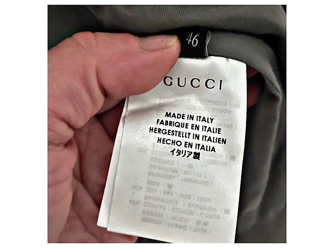 Giacca Gucci Paisley in misto seta blu - vista 7