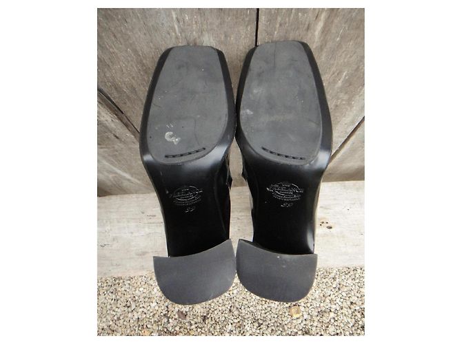 Botas Free Lance de cuero negro - vista 6