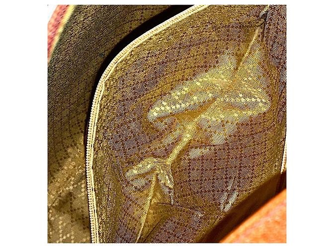 Borsa a spalla Gucci in pelle di vitello marrone - vista 10