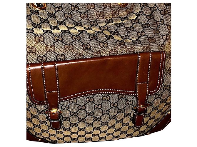 Dionysus Borsa a tracolla Gucci Frida Giannini Monogramma GG Bambù Beige - vista 2