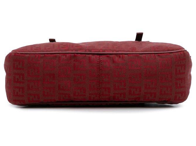Borsa in tela Zucchino rossa Fendi Rosso - vista 3