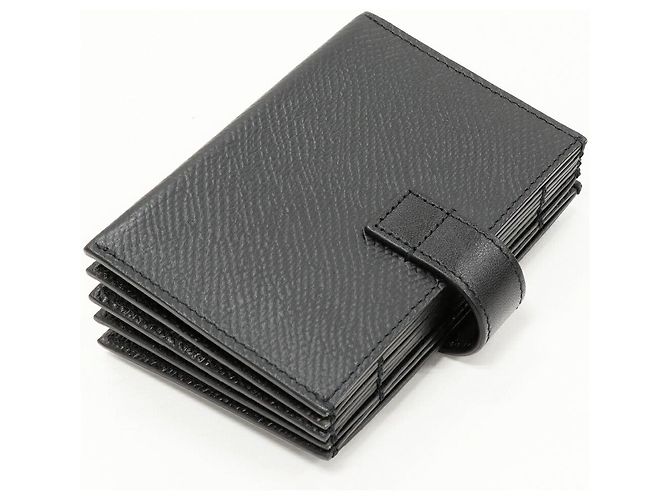 Céline Tarjetero Acordeón Celine en Piel Negro - vista 2