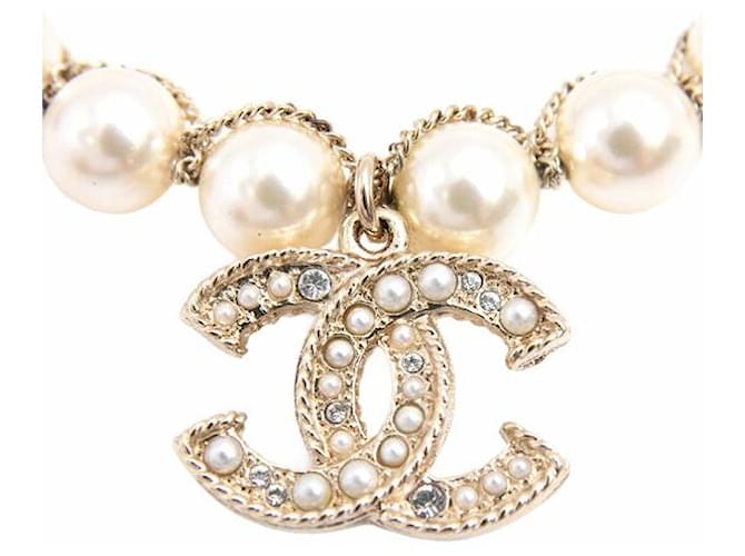 Timeless Bracciale Coco Mark di Chanel Bianco - vista 3