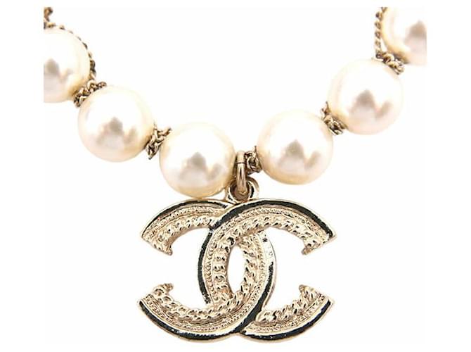 Timeless Bracciale Coco Mark di Chanel Bianco - vista 5