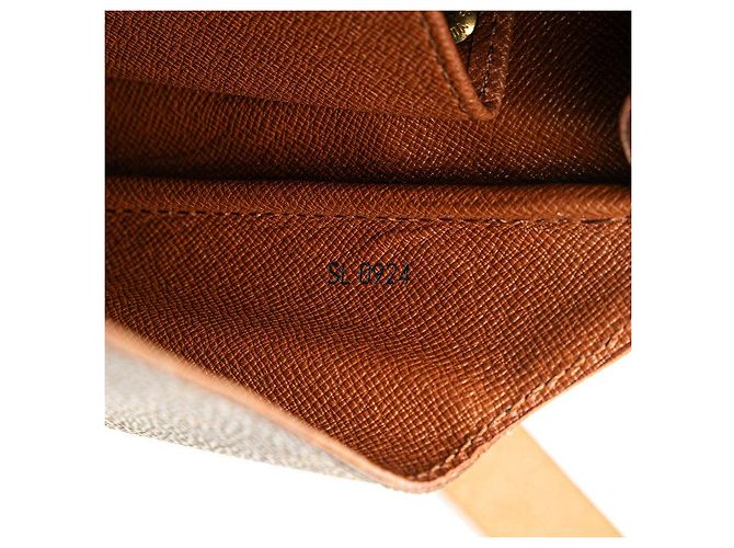 Borsa a Spalla Cartouchiere GM Monogram Louis Vuitton Marrone - vista 10