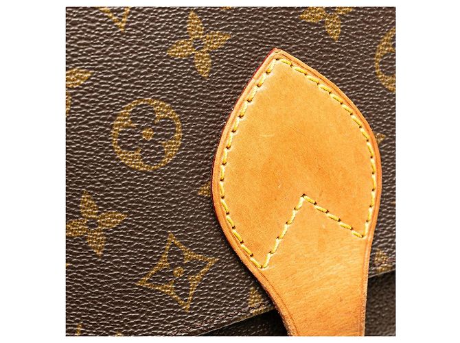 Borsa a Spalla Cartouchiere GM Monogram Louis Vuitton Marrone - vista 5
