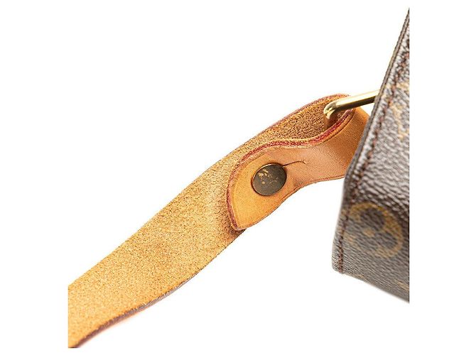 Borsa a Spalla Cartouchiere GM Monogram Louis Vuitton Marrone - vista 7