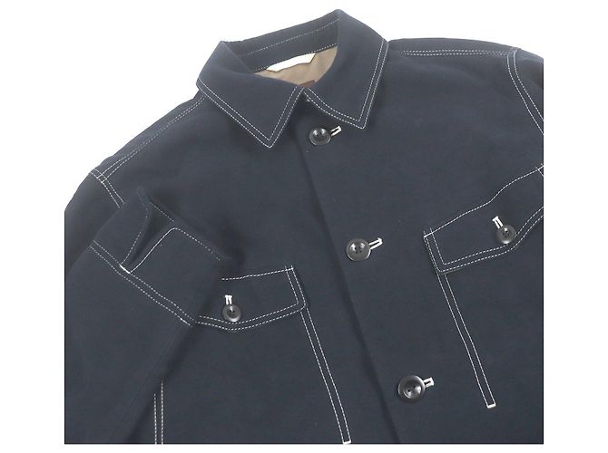 Chaqueta de algodón Moleskin de la colección Paul Smith Azul Azul marino - vista 2