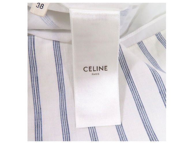 Céline Celine Einteiler aus Baumwolle Weiß - Ansicht 7