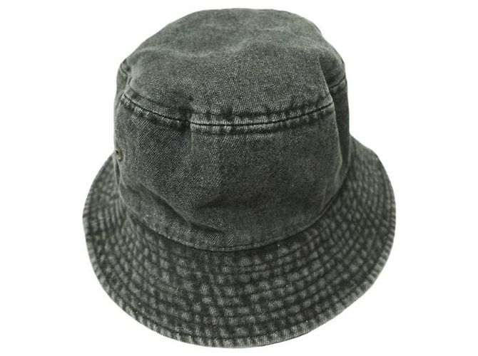 Autre Marque Etavirp Denim Bucket Hat Schwarz - Ansicht 2