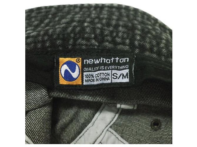 Autre Marque Etavirp Denim Bucket Hat Schwarz - Ansicht 8