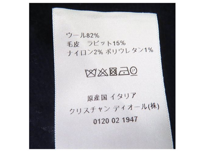 Chaqueta de Lana Christian Dior 2R0C48X1116 Azul Azul marino - vista 10