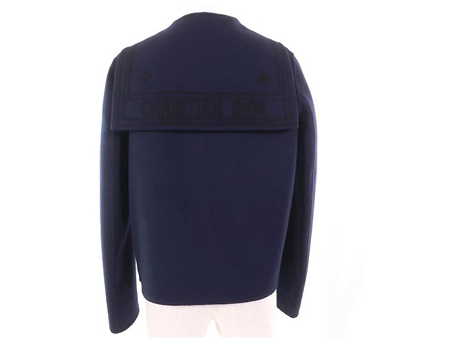 Chaqueta de Lana Christian Dior 2R0C48X1116 Azul Azul marino - vista 3