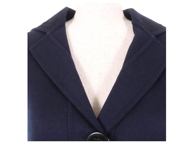 Chaqueta de Lana Christian Dior 2R0C48X1116 Azul Azul marino - vista 4