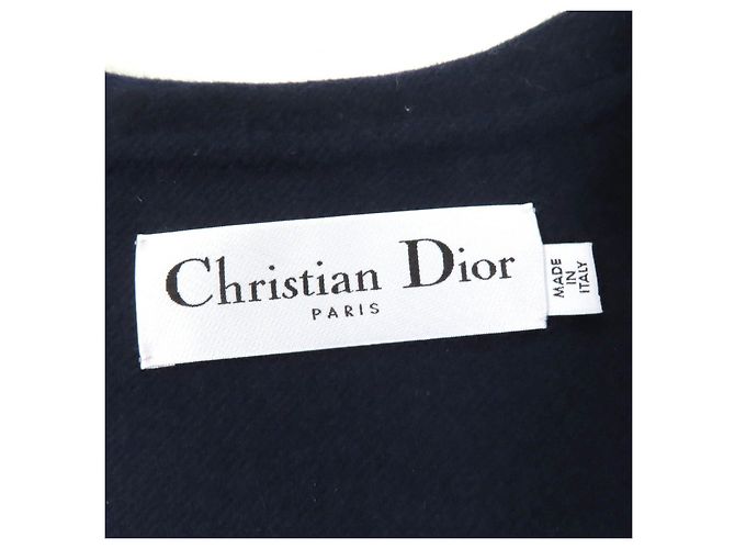 Chaqueta de Lana Christian Dior 2R0C48X1116 Azul Azul marino - vista 8