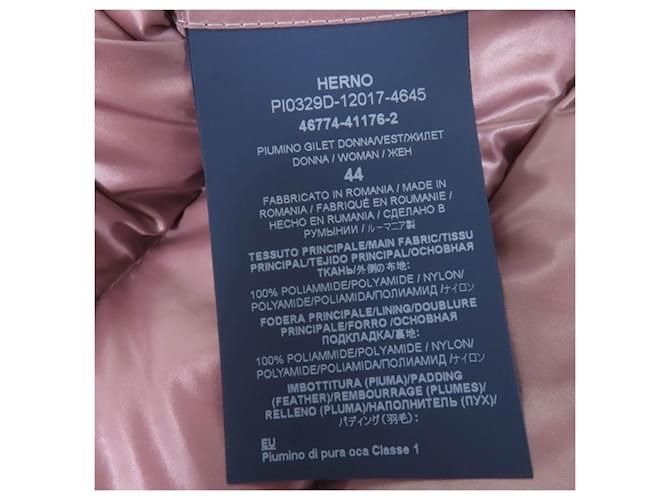 Autre Marque Chaleco de nylon acolchado Herno Púrpura - vista 8