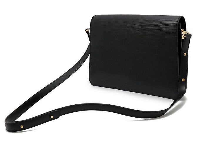 Louis Vuitton Epi Free Run Schultertasche aus Leder Schwarz - Ansicht 2