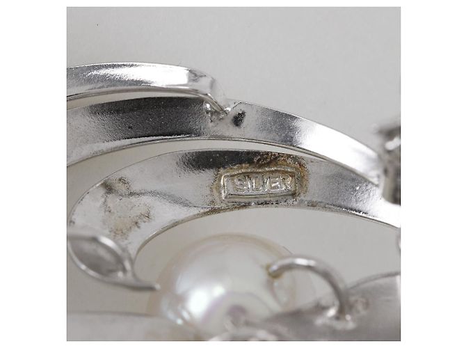 Autre Marque Collana 2 vie in perle argentate 2 in 1 Argento - vista 12
