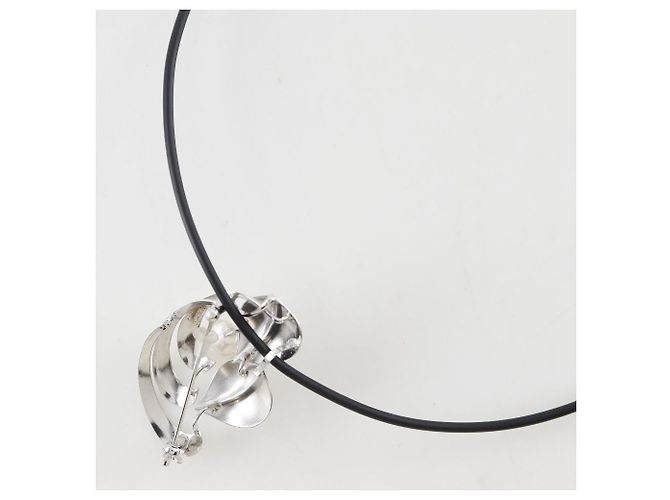 Autre Marque Collana 2 vie in perle argentate 2 in 1 Argento - vista 3