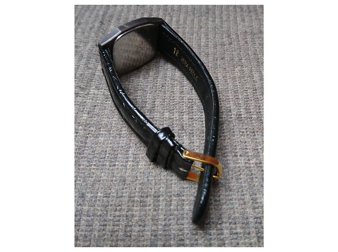 Relógio de quartzo Seiko Dolce ref. 5931-5420 Preto Prata Dourado - vista 7