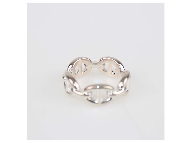 Ring Hermès Anello in Argento Sterling Chaine D'Ancre Piccolo di Hermes - vista 6